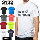 SY32 GOLF 2024 継続 吸汗速乾 ストレッチ モックネック 半袖 シャツ 11305-4 MOCKNECK SHIRTS ゴルフ24SS エスワイサーティートゥ ゴルフウェア メンズウェア MAR2