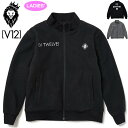 V12 ゴルフ レディース フリース 長袖ジャケット TEC FLEECE JKT フルジップ V122220-JK10 ヴィ・トゥエルヴ 【新品】2WF2 ゴルフウェア ブルゾン トップス GOLF DEC1