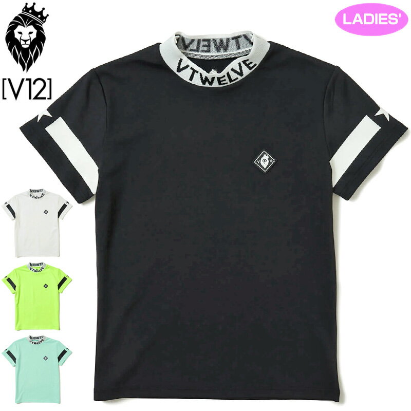 V12  ǥ Ⱦµ å JACQUARD LOGO MOCK V122310-MK14 ȥ ڿʡ3SS2 ե  å V12GOLF MAR1