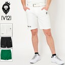 V12 ゴルフ メンズ ショートパンツ 2 FACE SHORTS V122311-HP14 ヴィ トゥエルヴ 【新品】3SS2 ゴルフウェア ボトムス GOLF APR1