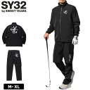 SY32 GOLF メンズ レインウェア 上下セット 耐水圧15000mm SYG-23S01 RAIN SET UP ゴルフ【新品】3SS2 エスワイサーティートゥ レインジャケット レインパンツ ゴルフウェア メンズウェア MAY3