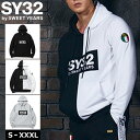 SY32 メンズ ボックスロゴ プルオーバーパーカー SAGARA WAPEEN BOXLOGO P/O HOODIE 13505【新品】3WF2 エスワイサーティートゥ 長袖 フーディー スポーツウェア ゴルフウェア メンズウェア SEP3