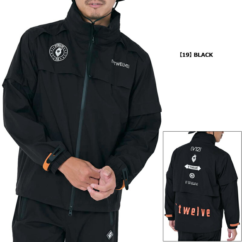 V12 ����� ��� Ĺµ �쥤�󥸥㥱�å� 2WAY ��Ǽ�������դ� LINE UP RAIN JKT V122410-JK01 �������ȥ������ �ڿ��ʡ�TAAR �쥤�󥦥��� V12 GOLF FEB2