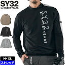 SY32 GOLF メンズ モックネック 長袖シャツ SYG-24A002 SIDE LINE MODAL MOCK ゴルフ サイドライン 【新品】TCBR エスワイ ゴルフウェア メンズウェア SEP3