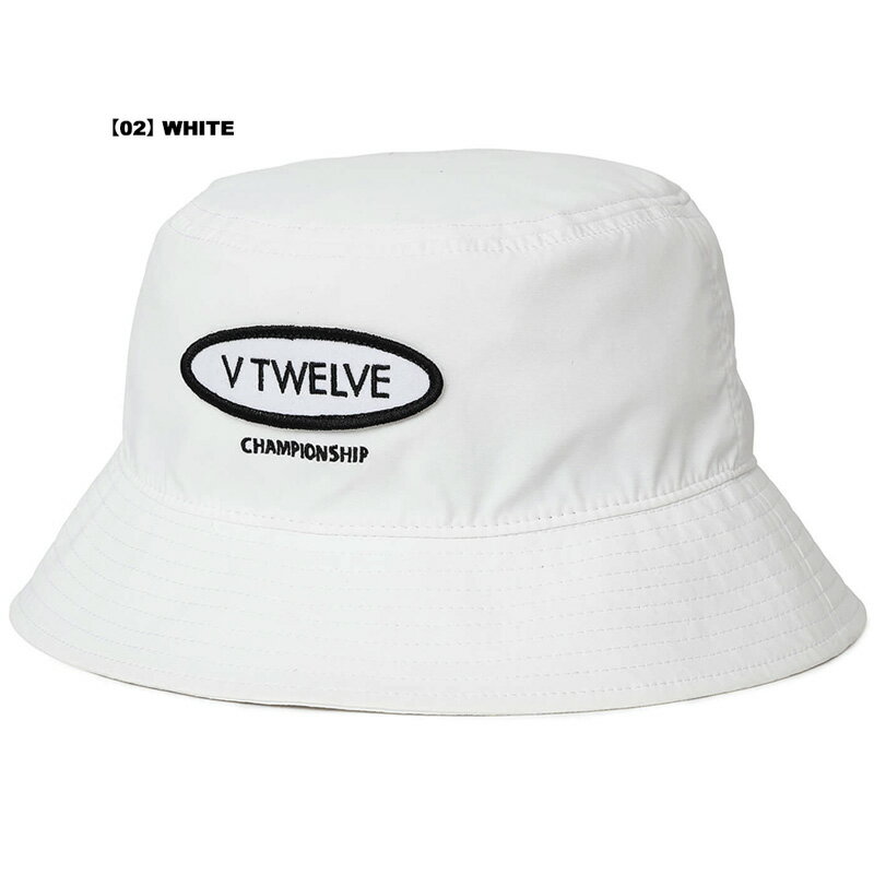 V12 ゴルフ 2025 バケットハット CS HAT V122510-CP04 ヴィ・トゥエルヴ 【新品】25SS メッシュ ゴルフウェア 帽子 ハット 刺繍 V12 GOLF