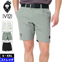 V12 ゴルフ メンズ ショートパンツ LX OTC SHORTS VLX2410-HP01 ヴィ・トゥエルヴ ストレッチ【新品】TAAR ゴルフウェア GOLF MAY1(4)