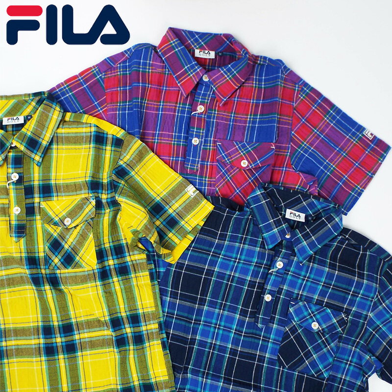 【FILA★2点以上購入で10％offクーポン対象〜4/20】【メール便発送】フィラゴルフ メンズ 半袖シャツ 747613 FILA Golf 春夏【新品】 7SS1 ゴルフウェア男性紳士用半そでシャツトップスアパレル %off