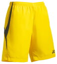 YONEX ヨネックス ゲームパンツ ハーフパンツ ショートパンツ FW2001 004 イエロー サッカー ウェア 男女共用 ユニ メンズ スポーツ テニス