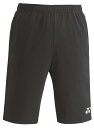 YONEX ヨネックス トレーニングトップハーフパンツ FW6009 007 ブラック サッカー ウェア 男女共用 ユニ メンズ スポーツ テニス