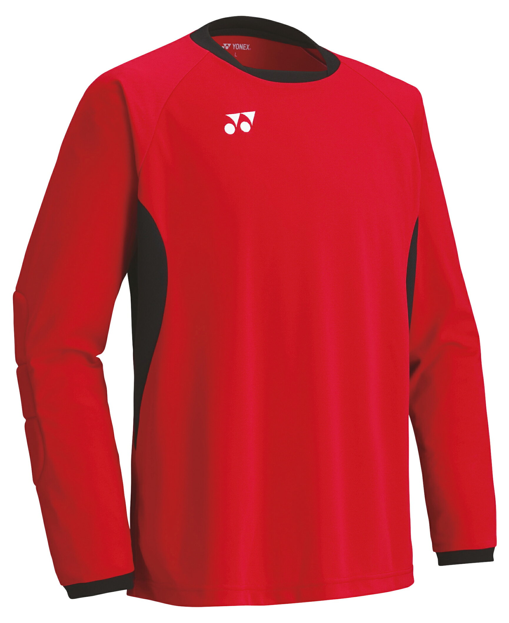 YONEX ヨネックス GKゲームシャツ 長袖 ゴールキーパー FWGK10 001 レッド サッカー ウェア 男女共用 ユニ メンズ スポーツ テニス