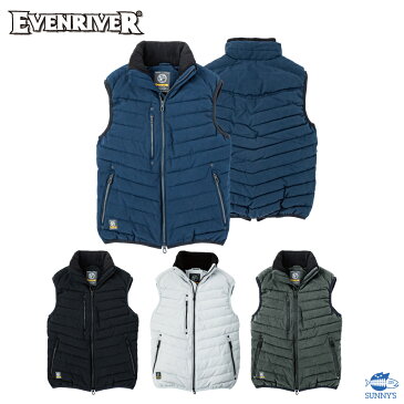 【宅急便送料450円!!】防寒ベスト イーブンリバー EVENRIVER【RSX4005】M~LL ハードクロスベスト 1ZIP 中綿 防寒服 防寒着 上着 ダウン アウター インナー 作業服 作業着 仕事着 メンズ レディース 激安【正規品】