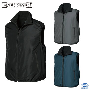 【宅急便送料450円!!】イーブンリバー EVENRIVER【vf01】3L 裏フリースベスト 防寒服 防寒着 上着 アウター インナー 作業服 作業着 仕事着 メンズ レディース 激安【正規品】