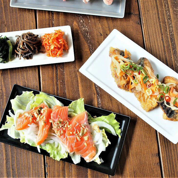 レクタングル 長角皿　プレート［日本製 美濃焼］