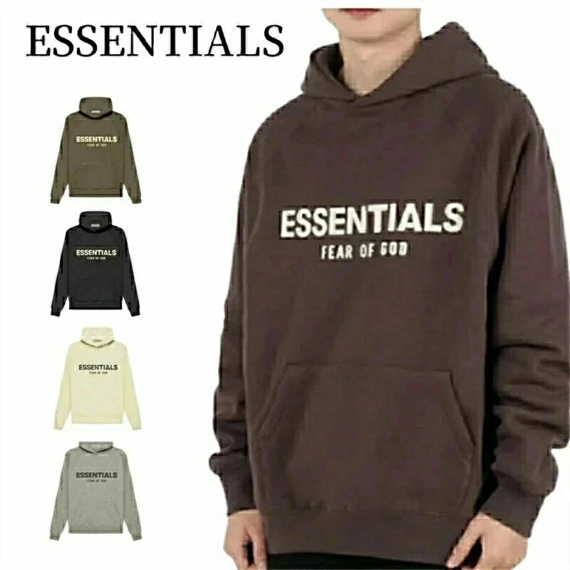 乐天商城 - ESSENTIALS エッセンシャルズ パーカー トップス メンズ レディース スウエット ジャージ シンプル 男女兼用