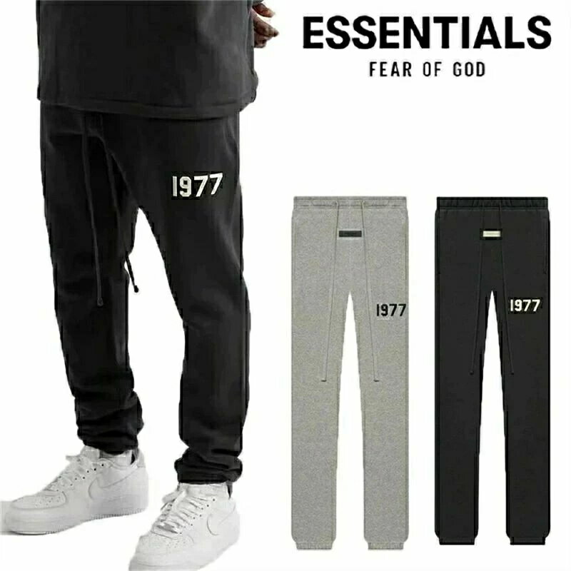 Rakuten - ESSENTIALS エッセンシャルズ パンツ 1977ロゴパンツ スウェットパンツ 長ズボン パンツ 男女兼用 新品