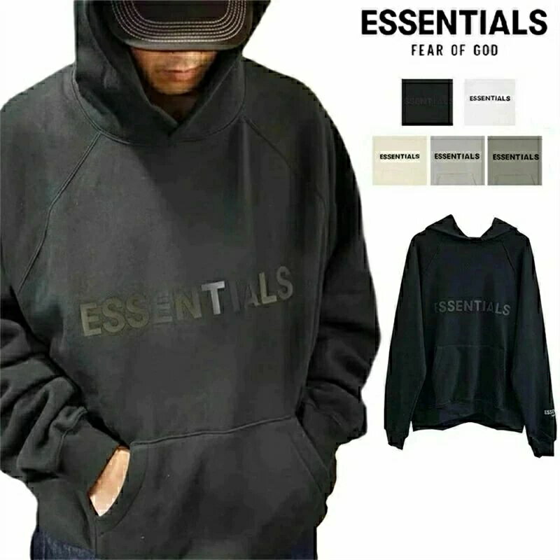 樂天商城 - ESSENTIALS エッセンシャルズ パーカー メンズ レディース 20SS 3D SILICON BOXY HOODIE プルオーバー ロゴ パーカー ビッグサイズ