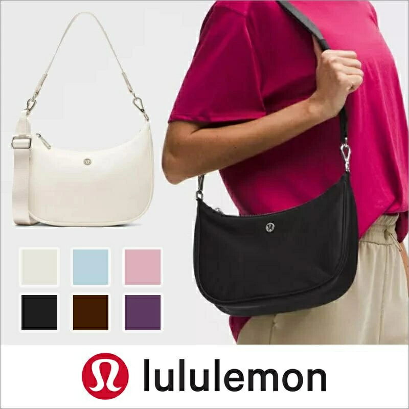 乐天商城 - ルルレモン lululemon City Essentials Small Shoulder Bag 3L ショルダーバッグ レディース 軽量 コンパクト ブランド カジュアル 日常使い