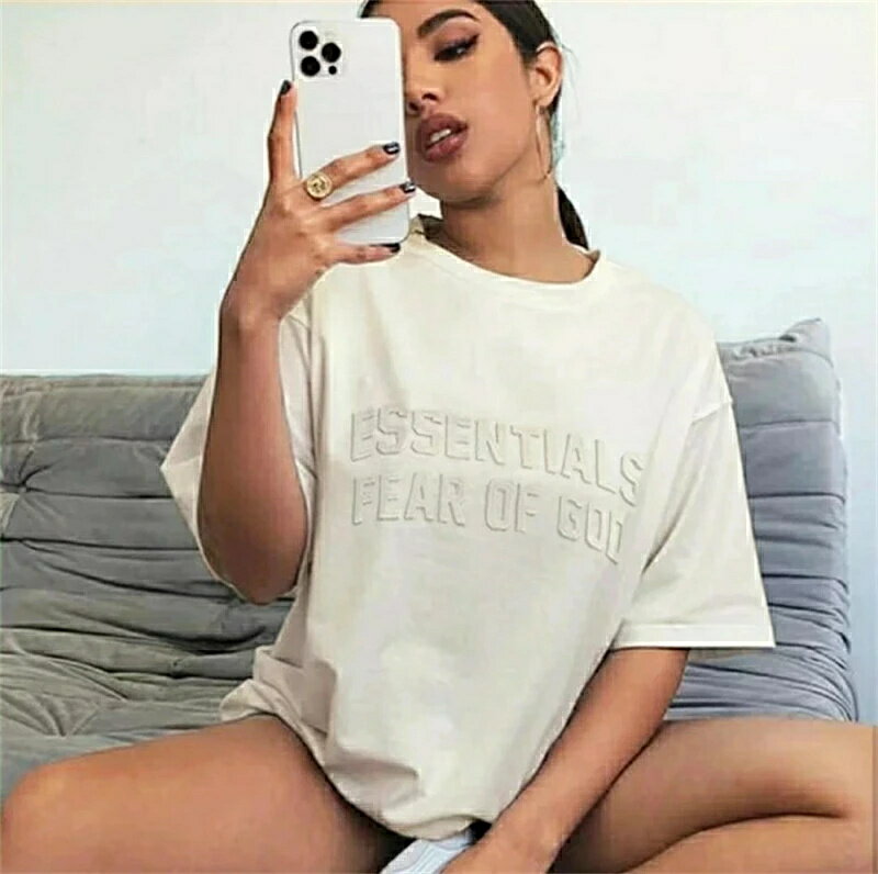 Rakuten - ESSENTIALS エッセンシャルズ Tシャツ 半袖 メンズ レディース T-Shirt スウエット ジャージ シンプル 男女兼用 カジュアル Tシャツ 送料無料[並行輸入品]