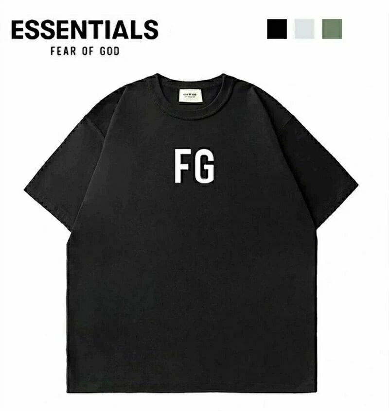乐天商城 - FEAR OF GOD ESSENTIALS エッセンシャルズ Tシャツ ロゴ Tシャツ 半袖 メンズ レディース logo t-shirt カジュアル 男女兼用 夏[並行輸入品]