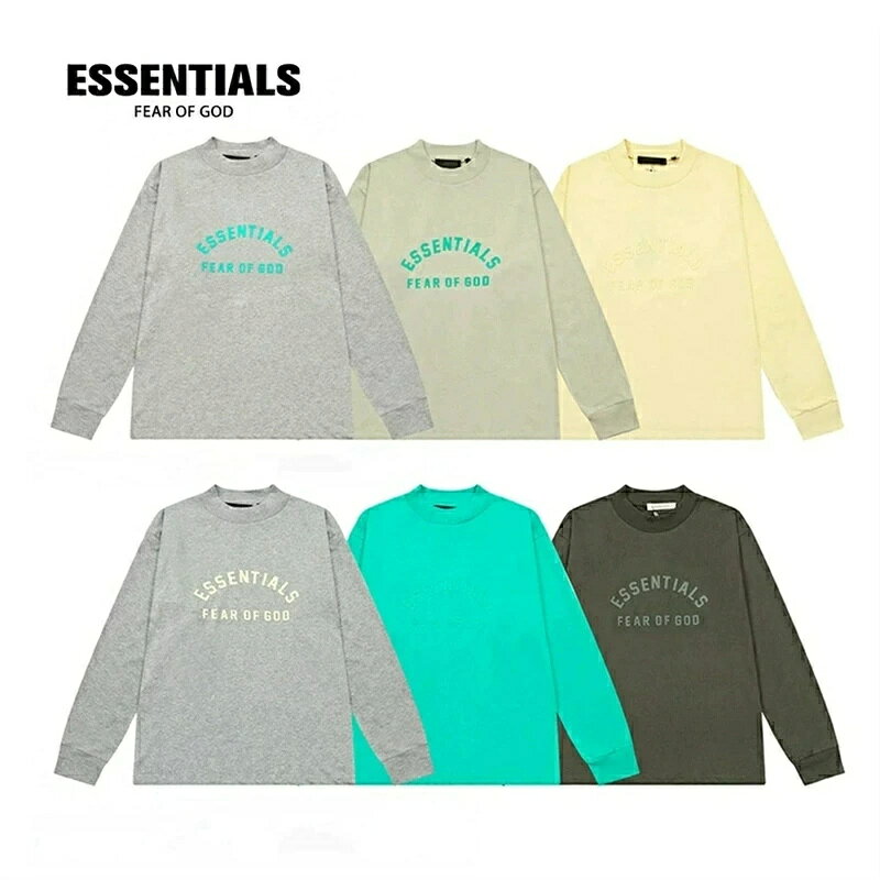 Rakuten - ESSENTIALS パーカー 丸首 エッセンシャルズ プルオーバー シャツ クルーネック 大きいサイズ 人気 プルオーバー 長袖 おしゃれ カジュアル 男女兼用 6colors