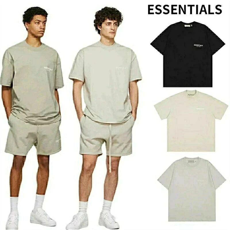 乐天商城 - ESSENTIALS エッセンシャルズ Tシャツ 半袖 メンズ レディース シャツ logo t-shirt カジュアル 男女兼用 夏 送料無料