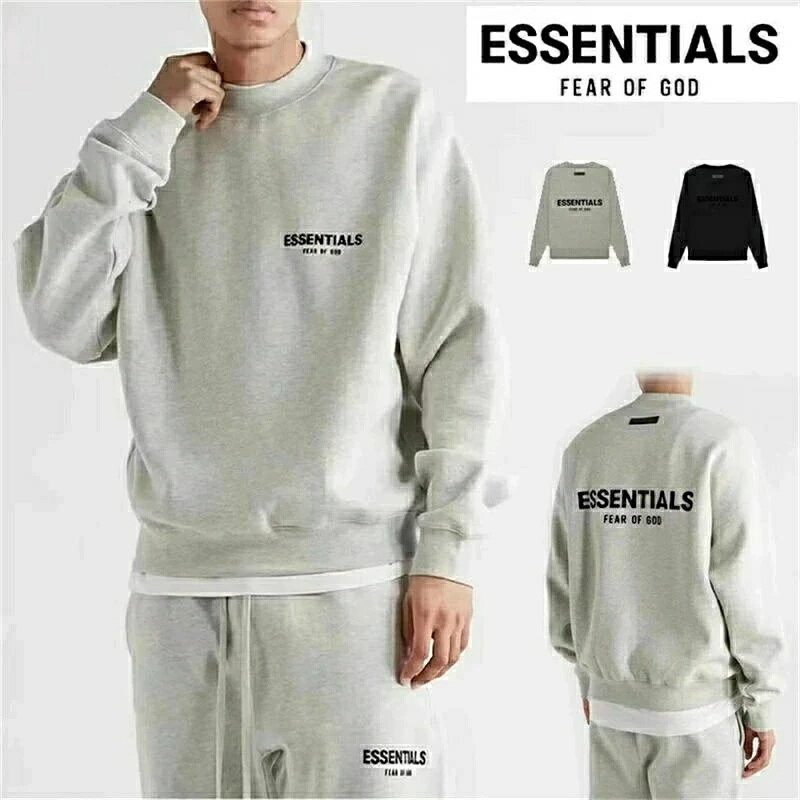 Rakuten - ESSENTIALS エッセンシャルズ パーカー 秋 冬 メンズ レディース ウェット ロゴ パーカー ビッグサイズ 最新 男女兼用[並行輸入品]