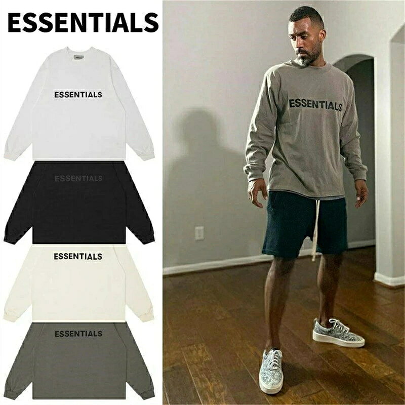 Rakuten - ESSENTIALS エッセンシャルズ Tシャツ 長袖 メンズ レディース ユニセックス エッセンシャルズ 春夏 秋冬 最新 男女兼用 [並行輸入品]