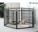ペットサークル 大型犬 サークル 折りたたみ ペットフェンス ドッグサークル 扉付き ドッグサークル ケージ 小型犬 中型犬 小動物用 パネル6枚 /12枚 形...