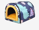 犬ベット 犬小屋 ペットハウス 冬用 大きい 保温防寒 室内用 ドーム型 猫ベッド 柔らか 暖かい 洗える 滑り止め 小・大型犬 おしゃれ 折り畳み可能 取り外して