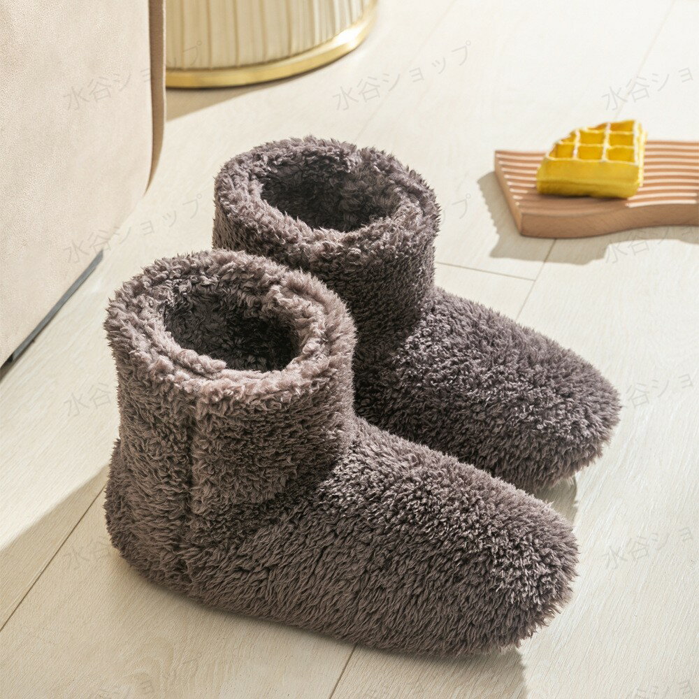 ルームシューズ スリッパ あったかスリッパ 冬 メンズ レディース ふわふわ 暖かい 室内履き ルームブーツ 防寒 洗える 滑り止め 防音 アッパーシューズ ふわふわ 厚底 ルームシューズ ボア 暖かい 室内ボアスリッパ 冬 男女兼用