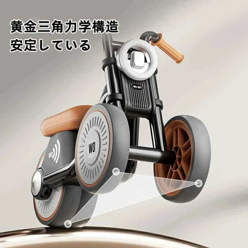 べダルなしバイク ハーレー子供バイク 子供の滑走 1歳-3歳 バランストーションカー 赤ちゃんが歩行車を習う むふあしぐるま 子供用 幼児用 軽量 おしゃれ 2