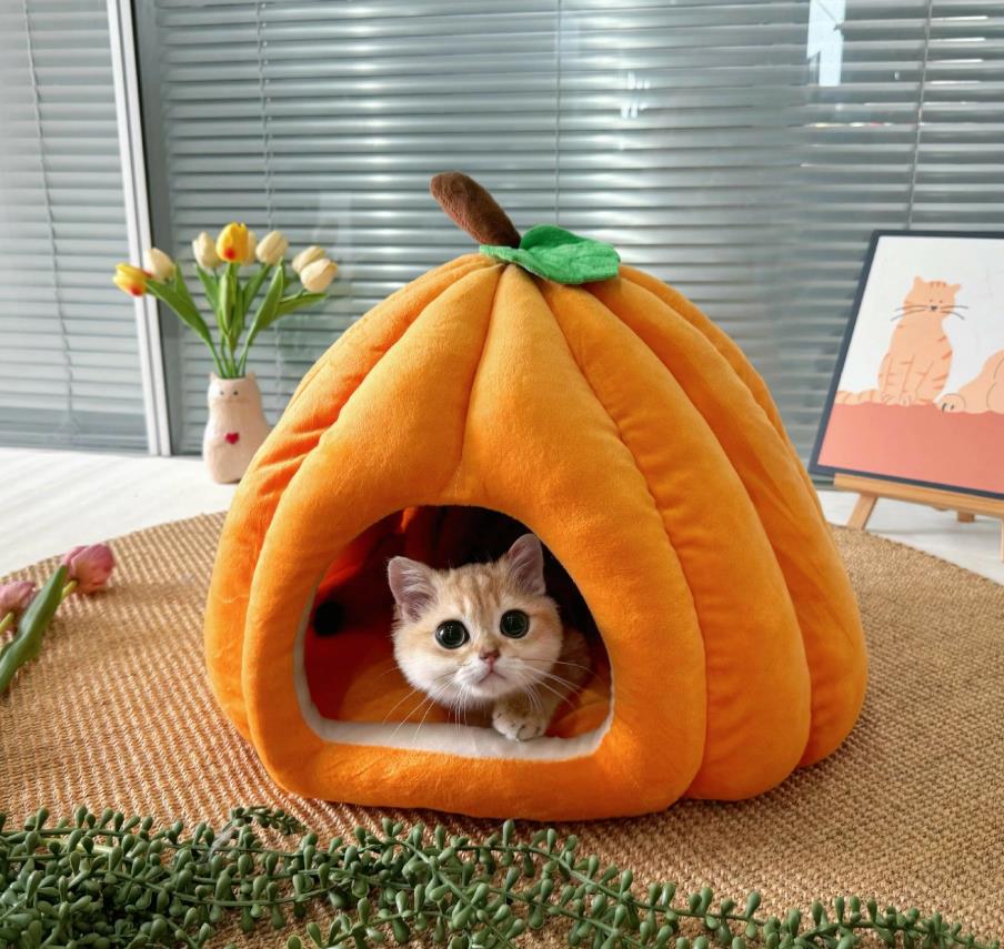 樂天商城 - キャットハウス ペットベッド 猫用ベッド 猫用品 ペット用品 滑り止め クッション ペットクッション おしゃれ 可愛い 暖かい
