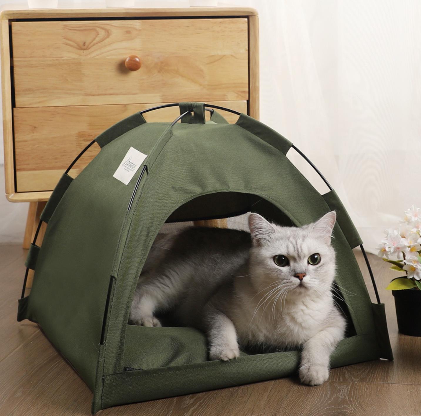 樂天商城 - キャットハウス ペットベッド 猫用ベッド 猫用品 ペット用品 滑り止め クッション ペットクッション おしゃれ 可愛い