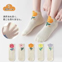【P5倍!限定セール価格3,560円→1,744円!7/26まで】靴下 女の子 夏 キッズ メッシュ 薄手 5足セット 可愛い ソックス ショート くるぶし ジ...