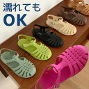 【店長おすすめ】雨の日やビーチに◎ 濡れてもOK お洒落なグルカサンダル レインサンダル レインシューズ ビーチサンダル ルームシューズ レディース 靴 防水 耐水 滑り止め 夏 スリッパ シリコン ゴム