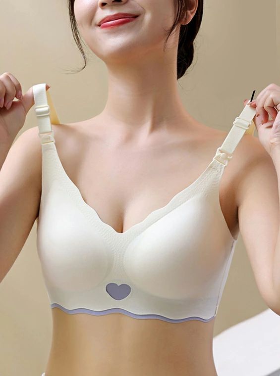 【店長おすすめ】産前から産後まで長く使える授乳ブラ！授乳ブラ マタニティブラ シームレスブラ ナイトブラ スポーツブラ 脇高 下垂れ防止 横流れ防止 片手で簡単授乳 thoradia-10106466 sunlight サンプル画像3