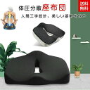 【P10倍→実質4,482円】【3D設計】【人間工学設計】クッション 椅子 腰痛対策 低反発 座布団 大きい 骨盤矯正 椅子用クッション 低反発クッション 腰痛...