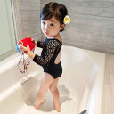 【P10倍→実質2,673円】キッズ ジュニア 女の子 子供 水着 ワンピース 無地 バックオープン スイムウェア かわいい 夏 ビーチ リゾート マリン 海水浴 プール スイミング ブラック S M L XL 2XL(4)