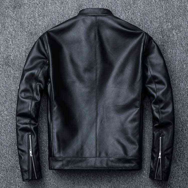 【今だけ!限定価格17,424円→14,520円 9/11迄】レザージャケット メンズライダースジャケットラムレザージャケット スリム ブルゾン リアルレザー 大きいサイズ 春服 秋服 冬服 アウター バイクショート丈 細身