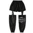 【店長おすすめ】ダンス衣装 女の子 ボトムス ズボン 個性ズボン 原宿系 ブラックズボン hiphop 派手 ジャズ ステージ衣装 ジャズダンス ストリート JAZZ衣装 練習着 セクシー ファッション 110 120 130 140 150 160 170 180 ヒップホップ ダンスウェア(4)