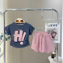 【店長おすすめ】セットアップ キッズ 夏 子供服 女の子 男の子 tシャツ ジャージ 上下セット おしゃれ 可愛い トップス ボトムス ジュニア 半ズボン スポ...