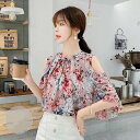 【店長おすすめ】花柄 総柄プリント キレイ目 トップス セレブコーデ パーティースタイル 披露宴 ラグジュアリー ブラウス 二次会 大胆 ワインイベント