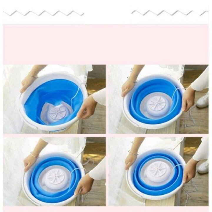 ミニ洗濯機 折りたたみ式洗濯機 USBポータブル洗濯機 携帯用容量 一人暮らし/出張/旅行/ホーム