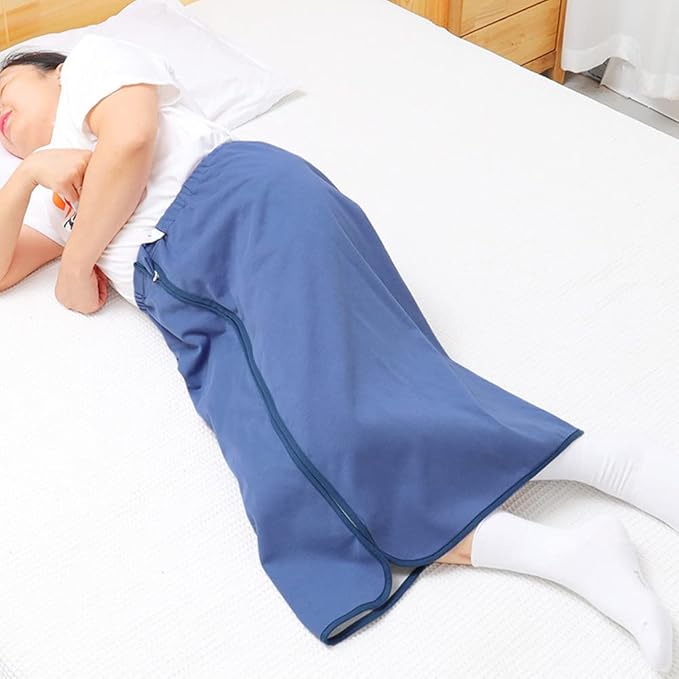 【P2倍！3190円→実質3126円 11/27 01:59まで】防水巻きスカート 大人 尿漏れ防止 寝る時用 丸洗い可能 ..