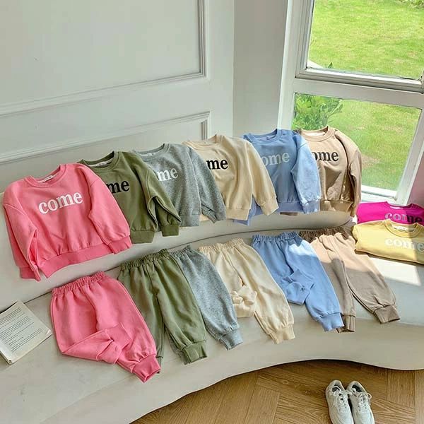 【2750→実質2613円 P5!大感謝祭】セットアップ キッズ 子供服 女の子 男の子 スウェット おしゃれ 可愛い ベビー服 春 秋 tシャツ 長袖 ロングパンツ トップス ボトムス ジュニア 長ズボン 入学 入園 誕生日 プレゼント 幼稚園 小学生 お出かけ