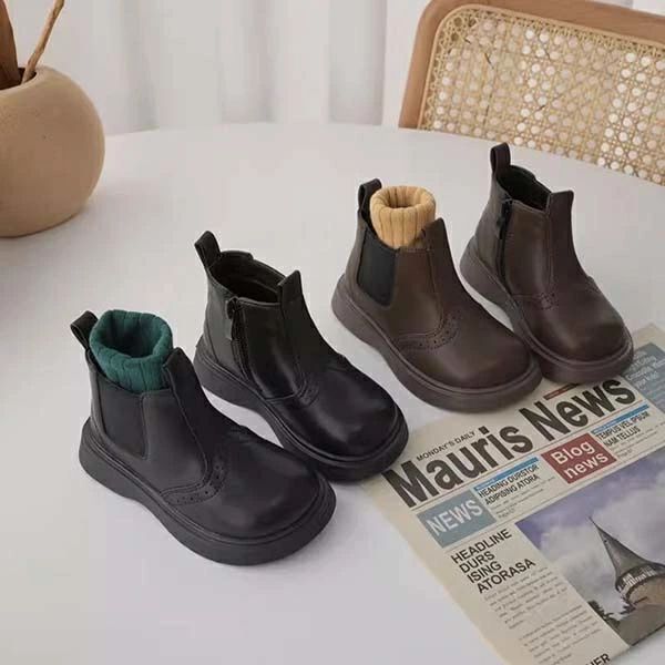 【P10倍！3285円→実質2957円 11/19 23:59まで】ブーツ キッズ 子供 靴 女の子 男の子 春秋冬 シューズ ..