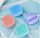 【限定記念価格!】頭皮 マッサージブラシ シャンプーブラシ ヘアブラシ 旅行用 携帯便利 男女兼用 乾湿両用 頭皮 クレンジング用 お風呂用