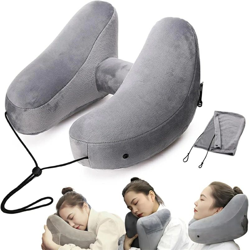 【P5倍！3080円→実質2926円 11/15 23:59まで】ネックピロー 飛行機 H型 枕 車 新幹線 首枕 クッション ..