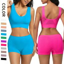 【限定記念価格!】運動用 ブラジャーセット レディース スポーツブラ シームレス ブラ副乳 ホールド 垂れ 防止 固定 カップブラ 抗ピリング スチールリングな...