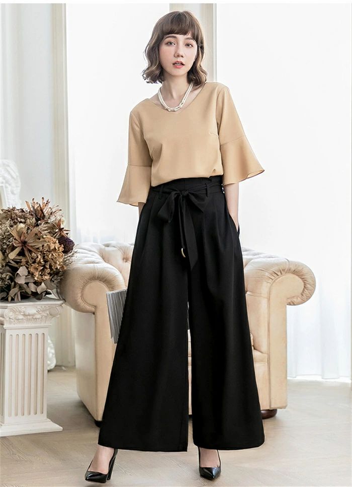 【7580→実質7201円 P5!大感謝祭】パンツドレス 結婚式 レディース フレア裾 お呼ばれ フォーマル 入学式 卒業式 大きいサイズ セレモニー イブニングドレス パーティードレス 謝恩会 披露宴 二次会 同窓会 ゆったり パンツ ワイドパンツ